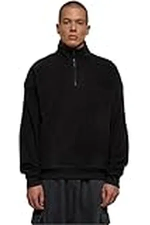 Urban classics Basic Polar Fleece Troyer Sudadera, , XXXL para Hombre