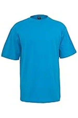 Urban classics Camiseta básica de Manga Corta de Hombre, Cuello Redondo Normal, de algodón Grueso, Largo Oversize, Distintos Colores, Tallas S-6XL
