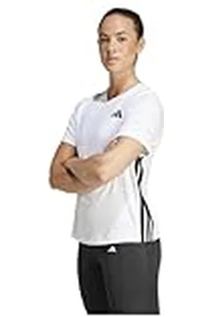 adidas Mujer Train Essentials 3-Stripes Workout T-Shirt, , L