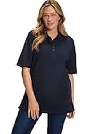 Ulla Popken Polo básico Camiseta, , 64-66 para Mujer