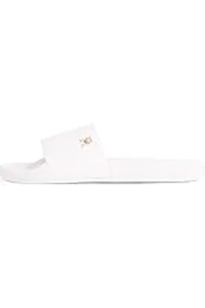 Tommy Hilfiger Chanclas Mujer Monogram elegante, Beige (Ancient White), 38