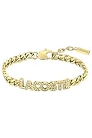 Lacoste Pulsera de cadena para Mujer Colección SCRIPT con cristales - 2040063
