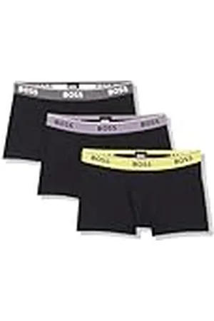 HUGO BOSS 3-Pack Stretch Cotton Regular Fit Trunks Bañador para Hombre, , S