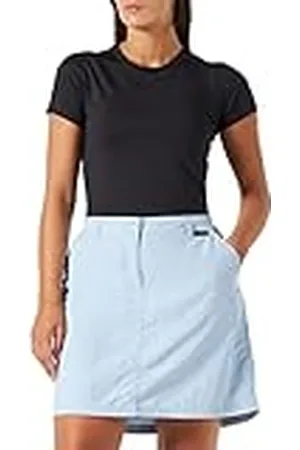 Jack Wolfskin Kalahari Skort Falda pantaln, Espuma Azul, 40 para Mujer