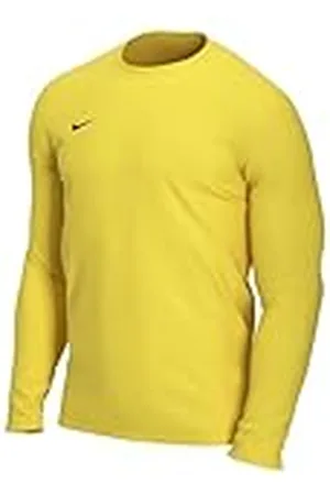 Nike M NK Dry Park VII JSY LS T, Shirt, Hombre, Tour Yellow, Black, XL