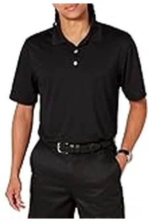 Amazon Polo de Golf de Secado Rápido de Ajuste Normal - colores interrumpidos Hombre, , XS
