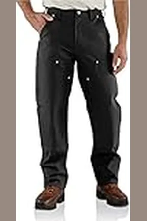Carhartt Pantalón de trabajo utilitario en lona de algodón resistente con parte frontal doble, Loose Fit Para Hombre, , W34/L30