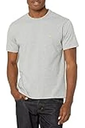 Brooks Brothers Camiseta de algodón Supima con Cuello Redondo y Manga Corta para, , L