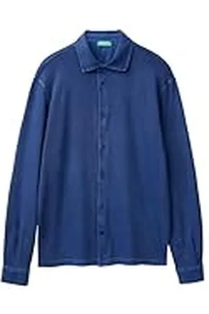 Benetton Camisa 5wmyuq052, , XL Hombres