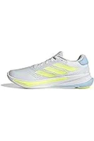 adidas Supernova Ease M, Zapatillas para Correr Hombre, Crystal White/Matte Silver/hi-Res Yellow, 43 1/3 EU