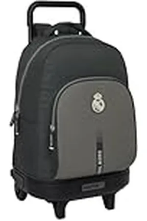 Safta Real Madrid 3ª EQUIPACIÓN 24/25 - Mochila Grande con Ruedas, Compacta, Extraíble, Ideal para Niños de Diferentes Edades, Cómoda y Versátil, Calidad y Resistencia, 33x22x45 cm