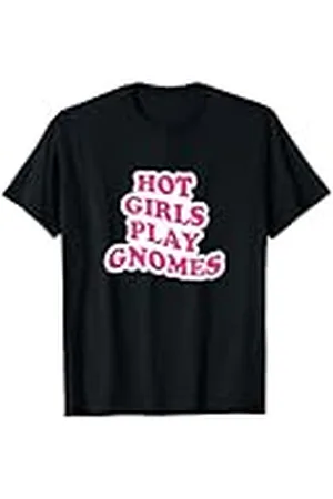 Fantasy Chicas Calientes Juegan Gnomos Camiseta