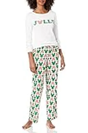 Amazon Disney | Marvel | Star Wars Conjunto de Pijama en Franela Mujer, , M