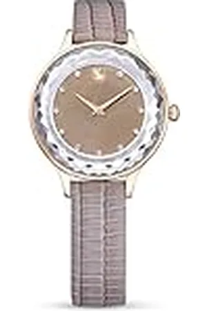 Swarovski Reloj Octea Nova, Fabricado en Suiza, Correa de piel, , Acabado tono oro rosa