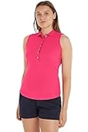 Tommy Hilfiger Mujer Camiseta sin mangas tejido elástico, , L