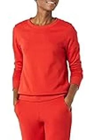 Amazon Sudadera de Forro Polar con Cuello Redondo (Disponible en Tallas Grandes) Mujer, , XS