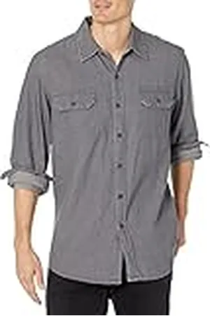 Wrangler Camisa clásica de Manga Larga para Hombre, , XX-Large