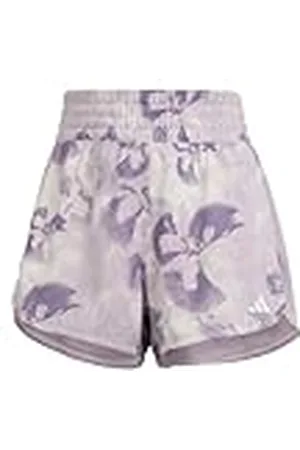adidas Mujer Pacer Essentials AOP Flower Tie-Dye Knit Shorts, , M