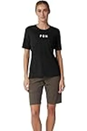 Fox Racing Koszulka Rowerowa Fox Lady Ranger Wordmark Black S Camiseta, , Mujer