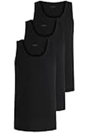 HUGO BOSS 3p Classic Camiseta de Tirantes Anchos, Negro1, L para Hombre