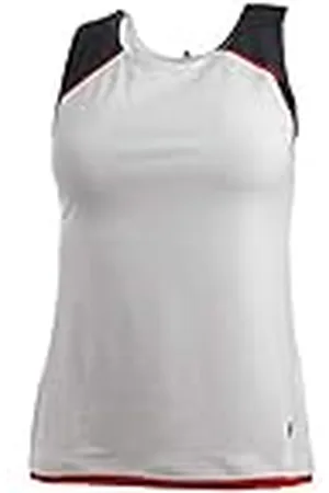 Fila Thekla Tank-Top Damen-Weiß, Dunkelblau, M Ropa de Abrigo, Mujer, , Medium