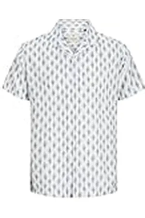 JACK & JONES Jprblulincoln Print Resort Shirt S/S Sn Camisa de Manga Corta, , S para Hombre