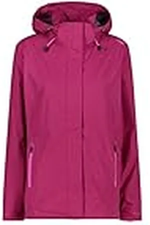 CMP Chaqueta Mujer Cremallera Capucha Con Ventilación, Geranio, XS