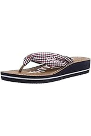 QS by s.Oliver 27117, Sandalias de cuña Abiertas Mujer, , 36 EU