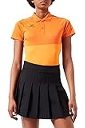 Erima Mujer Six Wings Camisa Polo, New Orange, 38