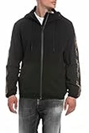 Replay M6459, Sudadera Hombre, Negro , XS