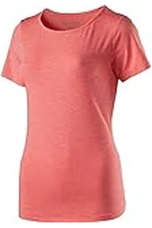 energetics Gora Camiseta, Mujer, Color Rojo/Melange, 48