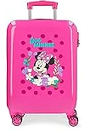 Disney Minnie Minnie Golden Days Maleta de cabina Rosa 38x55x20 cms Rígida ABS Cierre de combinación lateral 34 2 kgs 4 ruedas dobles Equipaje de Mano