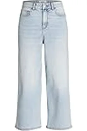 JJXX Jxmilla Wide HW Culotte Jeans Dnm, Azul, 26W / 32L para Mujer