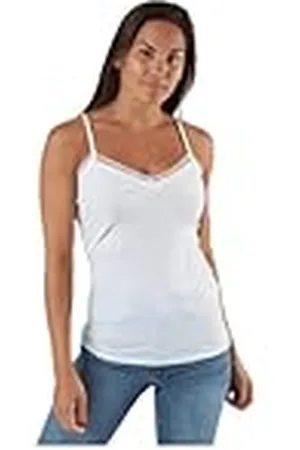 Pieces® Pckate Lace Singlet Noos, Camiseta sin Mangas Mujer, , 42 (Talla del Fabricante: Large)