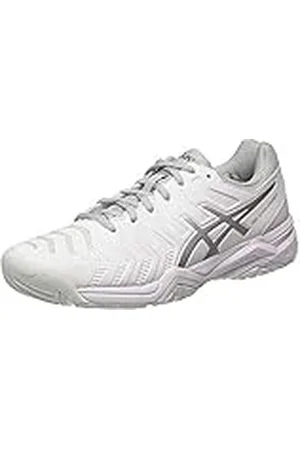 Asics Gel-Challenger 11, Zapatillas de Tenis Mujer, Azul (Porcelain Blue/White/Indigo Blue 1401), 44 EU