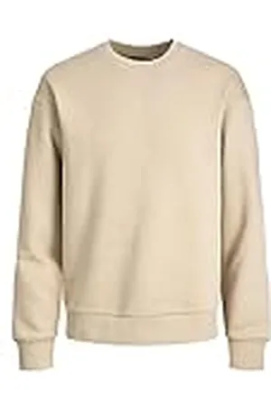 JACK & JONES Sudadera básica de Manga Larga para Hombre Jersey cálido sin Capucha JJESTAR, Color: , Talla Sudadera:M