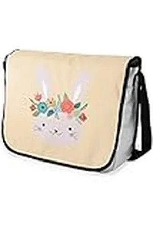 Bonamaison Bolsa de Mensajero para Estudiantes, con impresión Digital, Bolsa de mensajería, Bolsa de Hombro, para niños, niñas, niños, tamaño: 29 x 36 cm