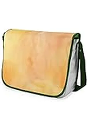 Bonamaison Bolso escolar de mensajero impreso digitalmente con correa caqui para estudiantes, bolsa cruzada, bolsa de mensajero, bolsa de hombro para la escuela, vuelta a la escuela, tamaño: 29 x 36