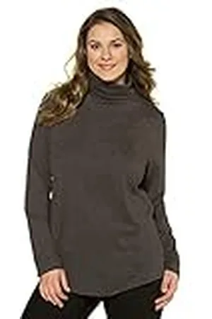 Ulla Popken Shirtrolli Basic, Camiseta Cuello Alto para Mujer, , 58-60