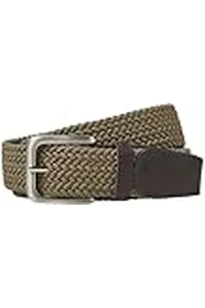 JACK & JONES Jacspring Woven Belt Noos Cinturón, , 85 cm Hombres