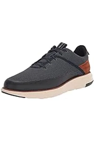 Cole Haan Zapatillas Grand Atlantic, Hombre, Azul Marino British Tan, 41.5 EU