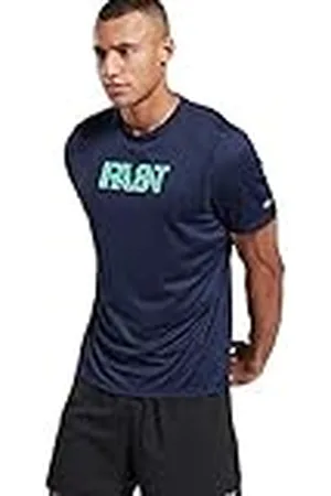 Reebok RE SS Graphic tee Camiseta, Hombre, , XL