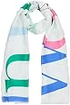 QS by s.Oliver Schal Bufanda, White, 1 De Las Mujeres