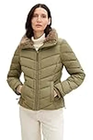 TOM TAILOR Señoras Chaqueta acolchada con cuello alto 1032477, , S