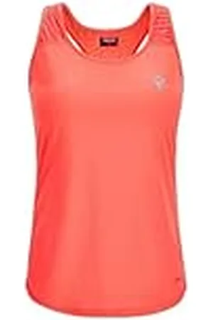macron Run Start Scd Gaenor Tank Print Ncor/Dncor Wmn Camiseta de Tirantes, Mujer, , L