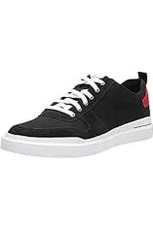 Cole Haan GP RLY Canvs CRT SNK:Black Canvas/Optic, Zapatillas Hombre, Black, 41 2/3 EU