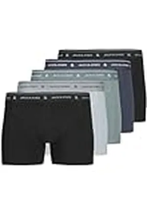 JACK & JONES Jacwyatt Solid Trunks 5 Pack Box, , x_l (Pack de 5) Hombres