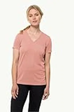 Jack Wolfskin Crosstrail T Women Camiseta, , L para Mujer