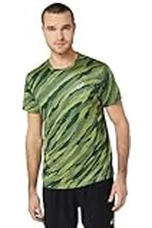 Asics 2011C646-301 Core All Over Print SS Top T-Shirt Hombre Tamaño S