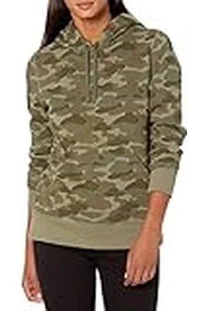 Amazon Sudadera con Capucha y Corte Regular de Felpa Francesa (Disponible En Tallas Grandes) Mujer, , XXL